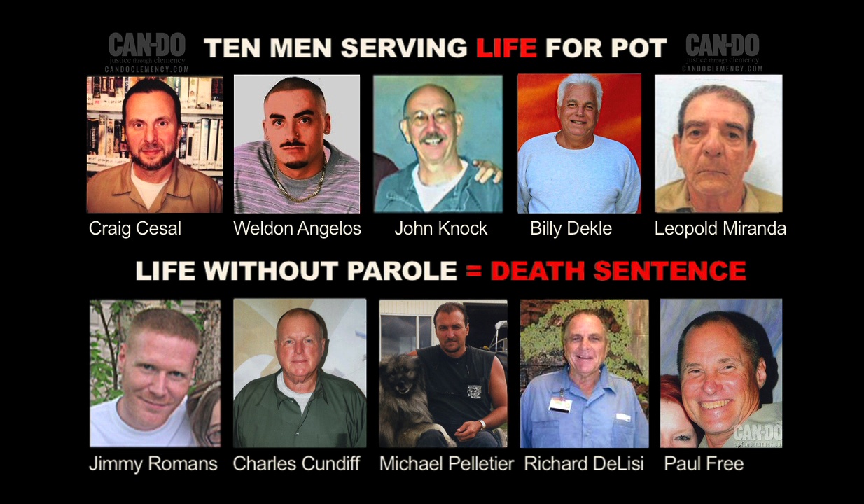 Top 10 Life for Pot Prisoners