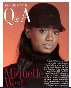 Michelle's daughter, Miquelle who is a fashion consultant. 