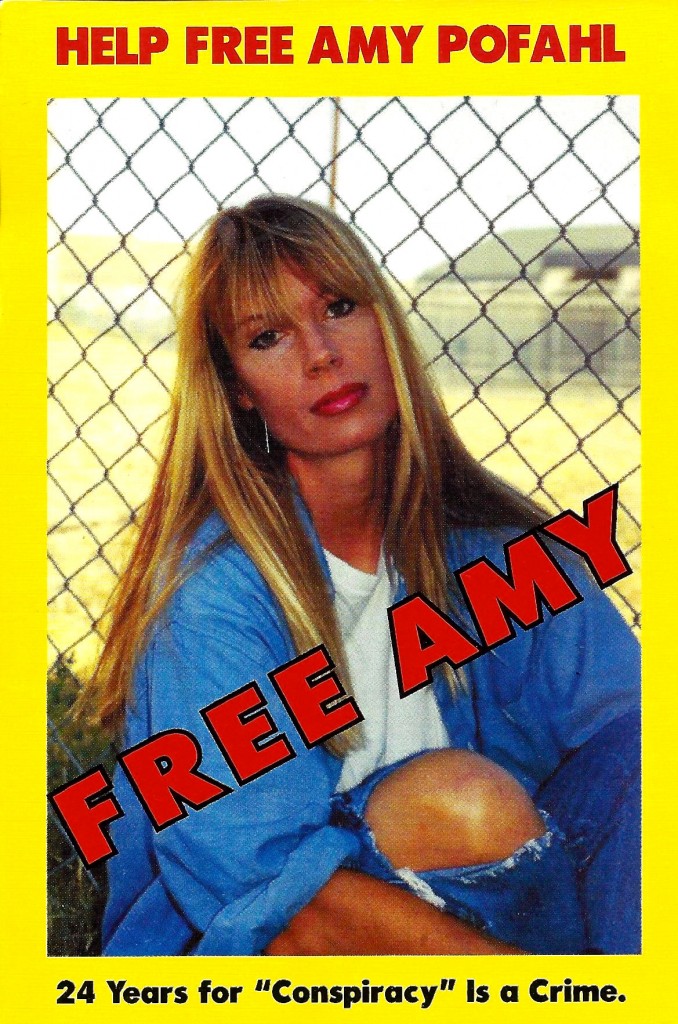 Postcard used to help garner support for Amy's clemency 